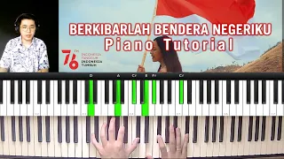 Download Shanna Shannon - Berkibarlah Bendera Negeriku (Piano Tutorial + Not Angka) #17agustus MP3