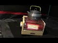 Butane Heater Hot Tent Field Test