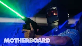 This Pyro Makes the Strongest DIY Lasers In the World Out of Old Tech