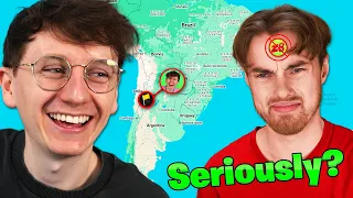 Geoguessr but the pro can't guess until round 4