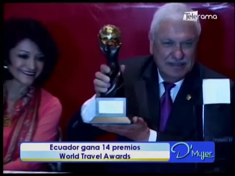 Ecuador gana 14 premios World Travel Awards