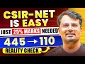 CSIR-NET Is Easy Just 25 Marks Needed Reality Check By GP Sir