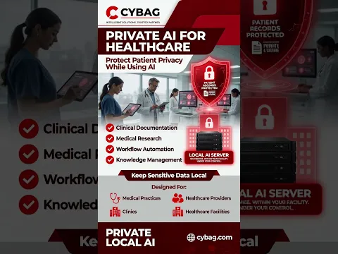 Healthcare Providers Cannot use ChatGPT - CYBAG —Without Compromising Patient Privacy.