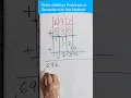 Solve Addition Problems in Seconds with this Method