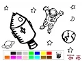 Outer Space Coloring Pages For Kids - Outer Space Coloring Pages