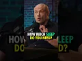 Download Lagu How Much Sleep Do You Need? | Dr Mike Israetel #shorts
