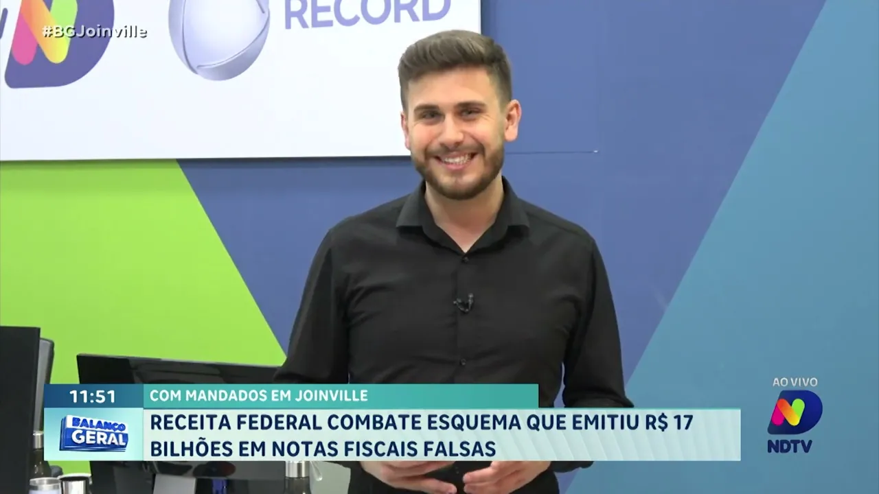 Com mandados em Joinville: receita Federal combate esquema que emitiu R$ 17 bilhões em notas fiscais