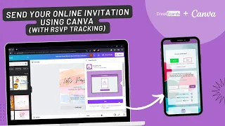 Send your Online Invitation using Canva with RSVP Tracking