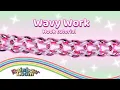 Wavy Work Hook Only Bracelet Tutorial by Michelle Intermediate Rainbow Loom