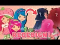 Redesigning Strawberry Shortcake Characters