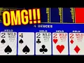 DEALT IT Great Run On Deuces Wild BONUS POKER
