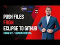 Push Project File s From Eclipse To GitHub Using GIT - Version Control