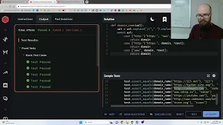 CodeWars Extract the domain name from a URL
