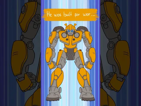 POV: Transformer Discovers Fast Food 🍔😂 #2danimation