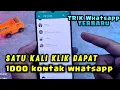 Lagu Cara mendapatkan banyak kontak WhatsApp dengan sekali klik