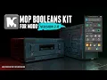 MODO MOP Booleans Kit Basic First Steps