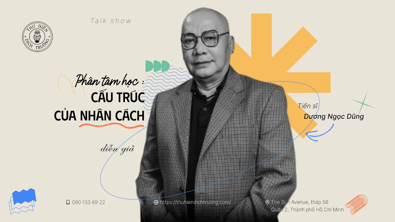 Outline Video PHÂN TÂM HỌC: CẤU TRÚC CỦA NHÂN CÁCH | TS. DƯƠNG NGỌC DŨNG