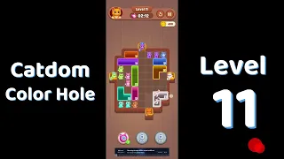 Catdom Color Hole Level 11 Screenshot