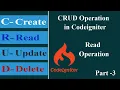 CRUD Operation in Codeigniter in hindi Read Or Select Operation in Codeigniter in hindi