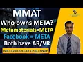 Who owns Meta MMAT Metamaterials or Facebook Both will develop AR and VR
