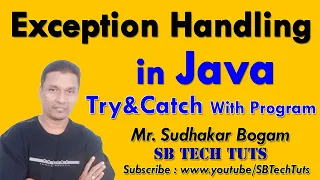 Exception Handling in java What is Exception Exception Handling Java Programming in Telugu