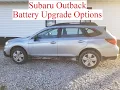 2016 Subaru Outback Battery Upgrade for More Cranking Amps
