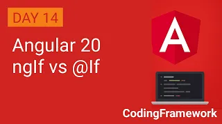 Angular 20 Tutorial Day 14 ngIf vs if Key Differences Explained