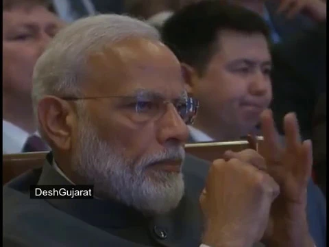 Download MP3 PM Modi with world leaders watching Bangla song Ekla Chalo Re in Kyrgyzstan