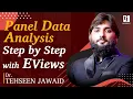 Econometrics 41 Panel Data Analysis Step by Step with EViews