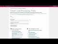How to Check Case Processing Times