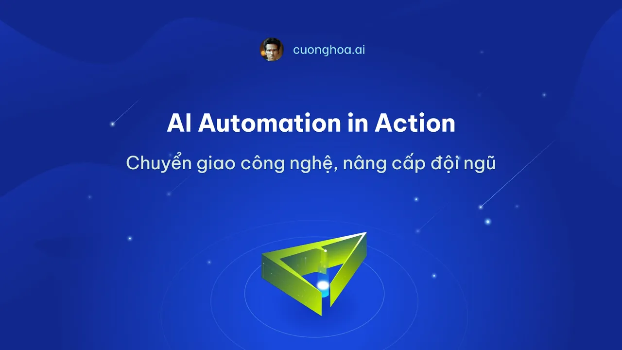 Outline Video AI Automation in Action - Chia sẻ thông tin chương trình và hỏi đáp trước khi mở EarlyBird 16.4.25
