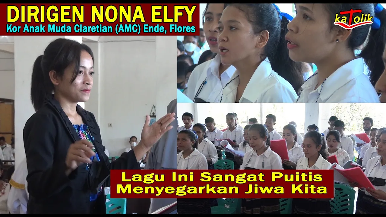 Asyikkkk Dirigen Nona Elfy👉Koor AMC Ende, Flores Asyikkkk Dirigen Nona Elfy👉Koor AMC Ende, Flores