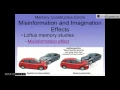 Memory Construction Errors