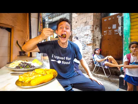 Download MP3 Inside FAVELAS of Rio de Janeiro - BRAZILIAN FOOD TOUR + National Dish of Brazil!