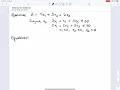 Simplex Maximization Problem - 3 Variables