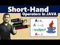 Short Hand Operators in Java Coding Wallah