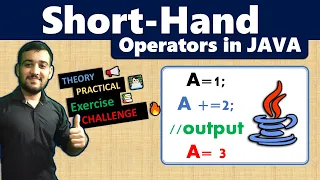Short Hand Operators in Java Coding Wallah