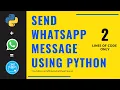 Send Whatsapp Message Using Python Hindi WhatsApp