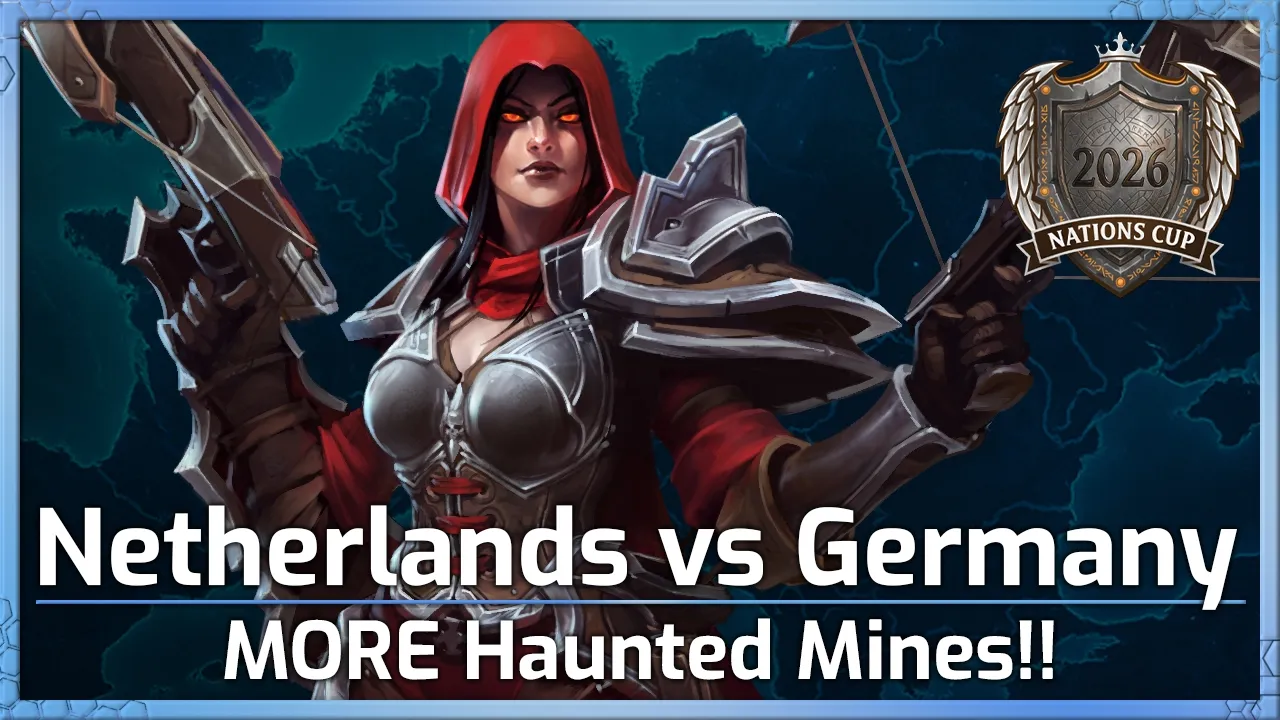 Netherlands vs Germany - Nations Cup Groups - Heroes of the Storm