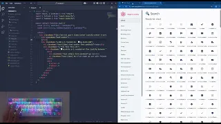 ASMR Programming - Todo App from Scratch with React Tailwind Keyboard Sounds