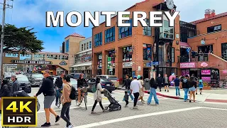 4K R Monterey California Walking Tour 2023
