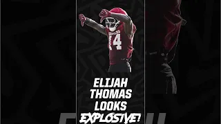 OU Football WR Elijah Thomas is Looking EXPLOSIVE at Sooners Training Camp