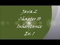 TCH322 Java Programming Unit 10 Exercise1