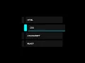 List items glowing hover effect using html and css