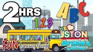Wheels On The Bus More Fun Songs Gracie S Corner Compilation Nursery Rhymes Kids Songs 