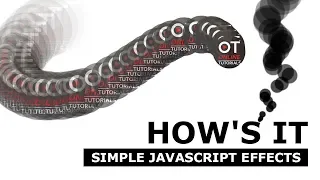 Simple Html CSS and Javascript Animation Effects - No Canvas