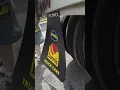 Replacing a missing mud flap Ryobi
