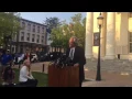 News conference following first day of preliminary hearing for those charged in the death of Tim