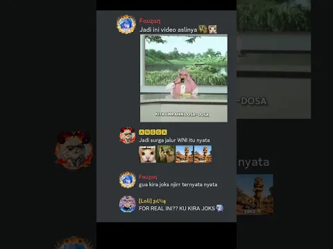 POV: SURGA Jalur WNI itu NYATA 🗿 | server meme discord