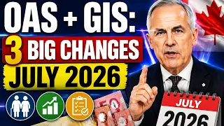 BIG OAS Increase Starting July 2026 3 Payment Changes GIS Warning Most Seniors Are Missing